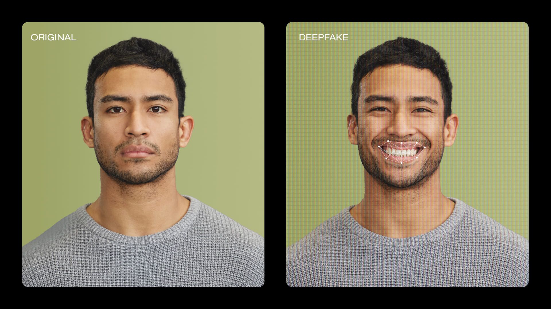 Original & Deepfake Difference